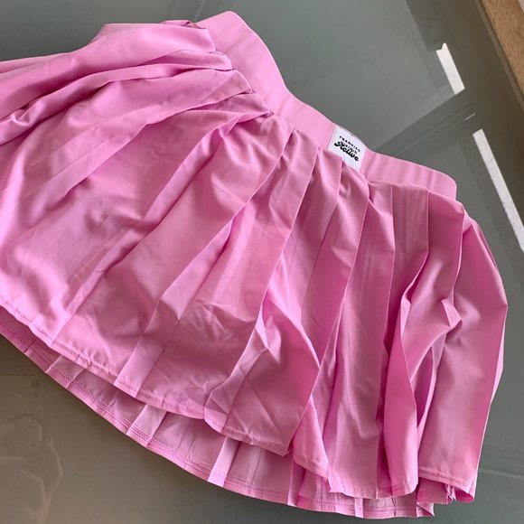 **RELISTED**BNWT FRANKIES BIKINI WINDY TENNIS MINI SKIRT PINK SZ XS - Picture 9 of 12